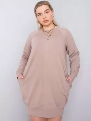 Рокля BASIC FEEL GOOD RV-SK-6296.99 ТЪМНО БЕЖОВО