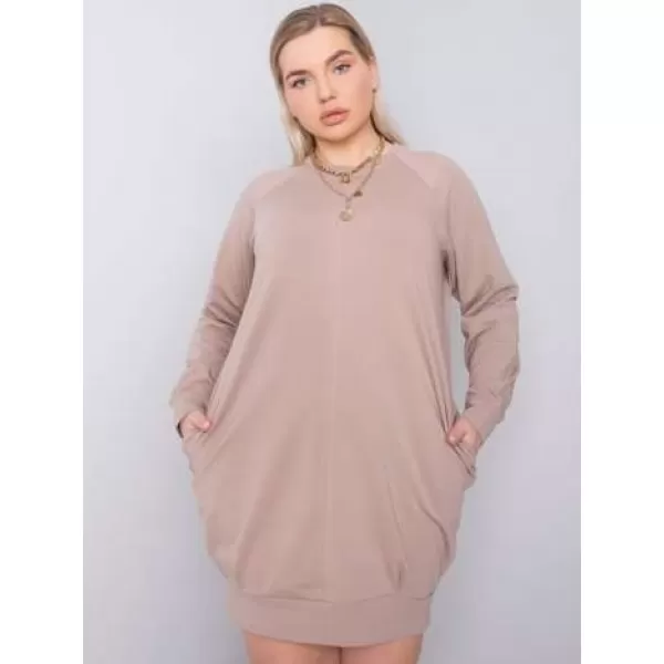  Рокля BASIC FEEL GOOD RV-SK-6296.99 ТЪМНО БЕЖОВО 