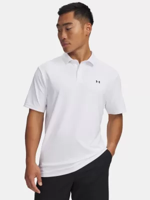 Мъжка тениска UNDER ARMOUR T2G PIQUE POLO 6012303-100 БЯЛО