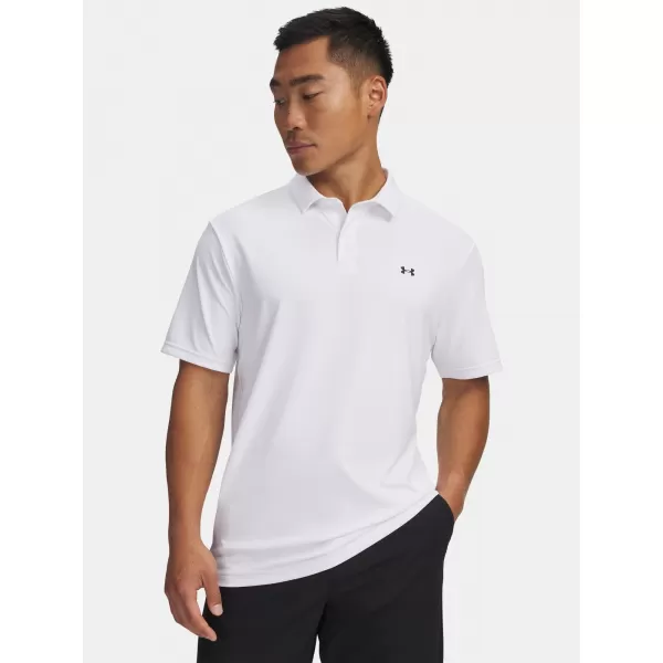  Мъжка тениска UNDER ARMOUR T2G PIQUE POLO 6012303-100 БЯЛО 