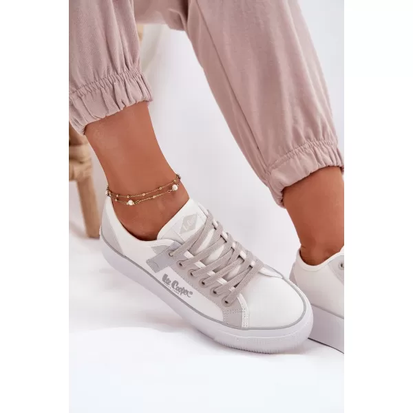  Дамски кецове LEE COOPER LCW-25-31-3479L БЯЛО 