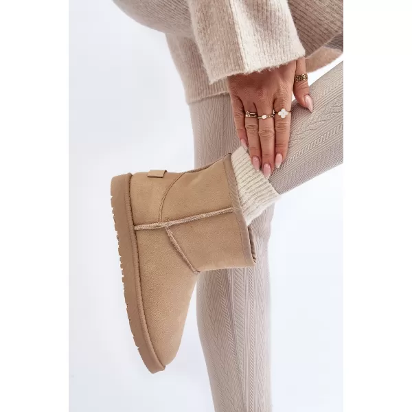  Дамски боти за сняг CROSS MM2R4023C BEIGE Cross Jeans 