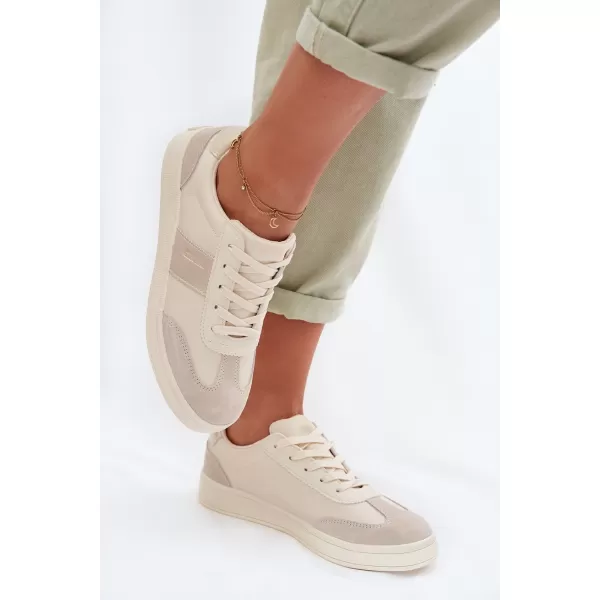  Дамски маратонки BIG STAR TT274155 BEIGE Big Star Shoes 