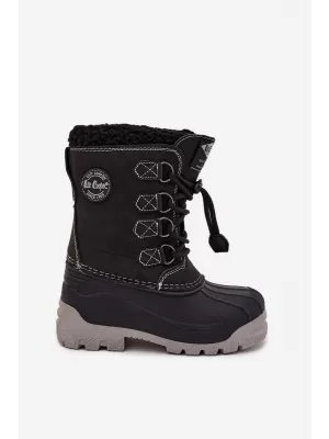 Детски зимни обувки LEE COOPER LCJ-25-44-3943K ЧЕРЕН