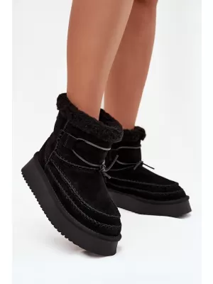 Дамски обувки BIG STAR SS274372 BLACK Big Star Shoes