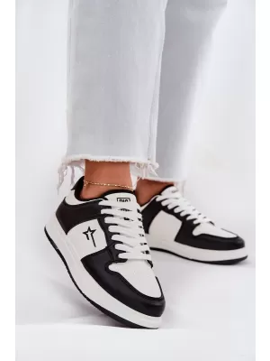 Дамски маратонки BIG STAR RR274A240 BLACK/WHITE Big Star Shoes