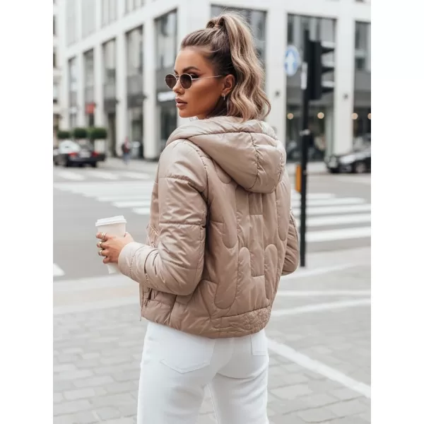  Дамско яке DSTREET TY3715 КАРАМЕЛ 