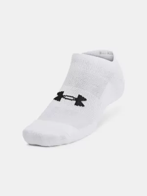 Чорапи UNDER ARMOUR UNISEX UA TC NO SHOW (3 PÁRY) 1386313-100 БЯЛО