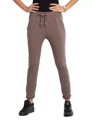 Дамски спортен панталон BASIC FEEL GOOD RV-DR-3698.08X КАФЯВО