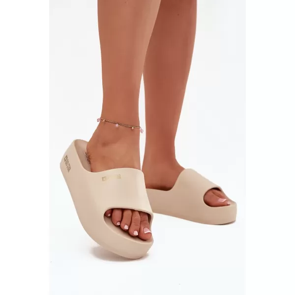  Дамски чехли BIG STAR SS274722 BEIGE Big Star Shoes 