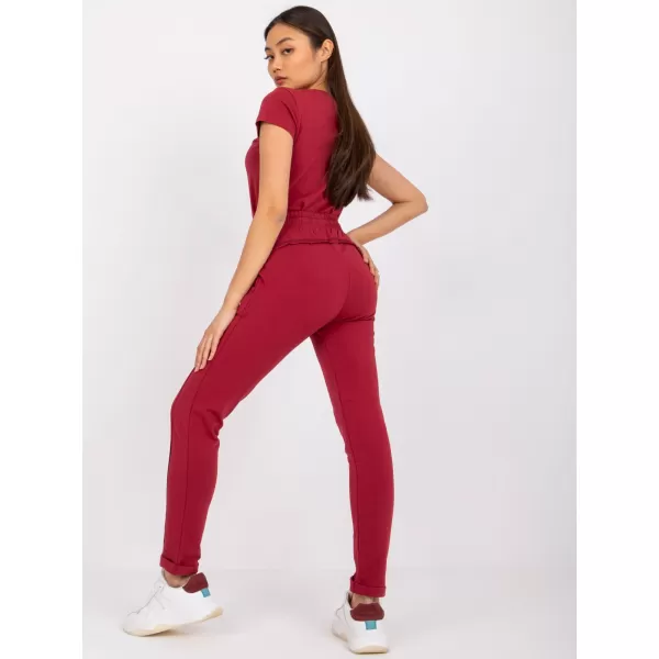  Дамски спортен панталон BASIC FEEL GOOD RV-DR-3589.06X БОРДО 
