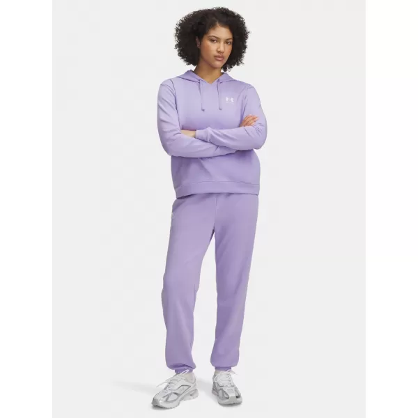  Дамски спортен панталон UNDER ARMOUR UA RIVAL TERRY JOGGERS 1382735-538 ЛИЛАВО 