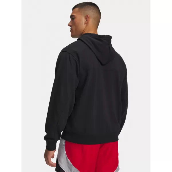  Мъжки суичър UNDER ARMOUR RIVAL LW HOODIE 6012335-001 ЧЕРЕН 