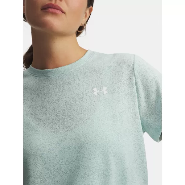  Дамска тениска UNDER ARMOUR TECH PIXELATE SSC 6012302-703 ЗЕЛЕНО 