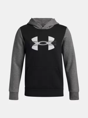 Суичър за момче UNDER ARMOUR UA RIVAL FLC CBLCK GRPHC HD 6004994-001 ЧЕРЕН