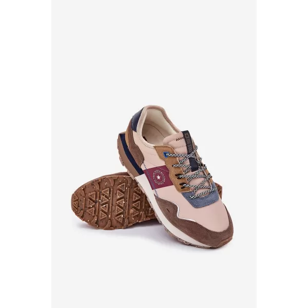  Мъжки кецове BIG STAR RR174475 BEIGE Big Star Shoes 