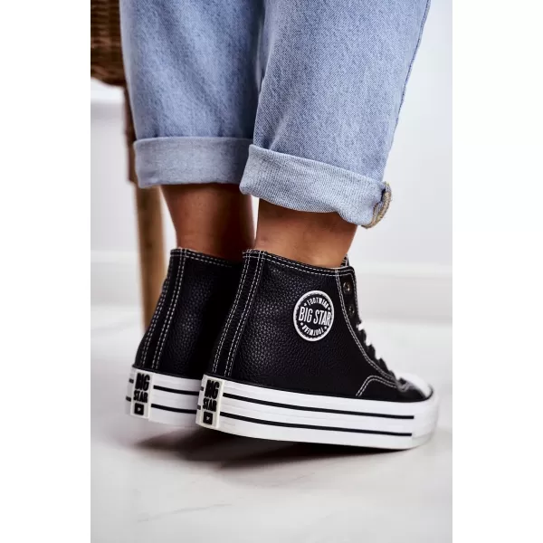  Дамски маратонки BIG STAR GG274012 BLACK Big Star Shoes 