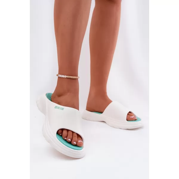  Дамски чехли BIG STAR RR274A586 WHITE Big Star Shoes 
