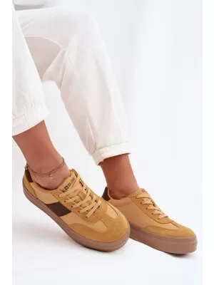 Дамски маратонки BIG STAR TT274166 YELLOW Big Star Shoes