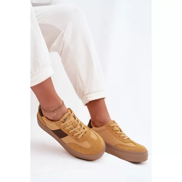  Дамски маратонки BIG STAR TT274166 YELLOW Big Star Shoes 