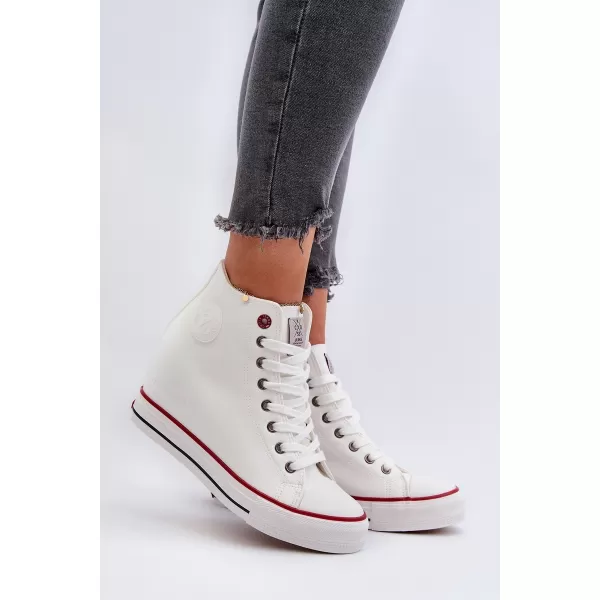  Дамски маратонки CROSS NN2R4004 WHITE Cross Jeans 