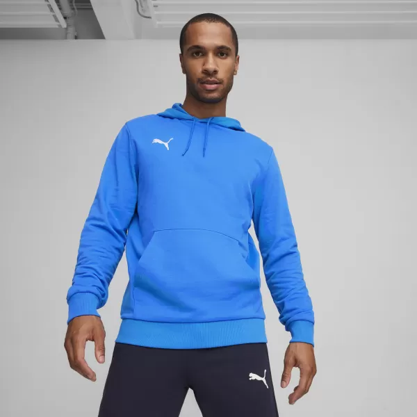  Мъжки суичър PUMA TEAMGOAL CASUALS HOODY 658618_02 IGNITE BLUE/ ЗАПАЛЕТЕ СИНЬО/ПУМА БЯЛО 