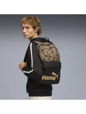 Раница PUMA PHASE AOP BACKPACK 091169_07 LEOPARD/GOLD ЛЕОПАРД/ЗЛАТНА ПУМА №1