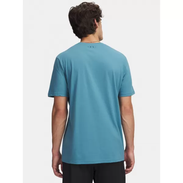  Мъжка тениска UNDER ARMOUR UA M WM LOCKER TAG SS 6012778-466 СИНЬО 
