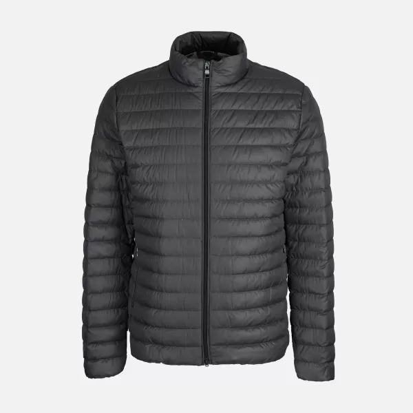  Мъжко пухено яке GEOX WARRENS G014372 СИВО 