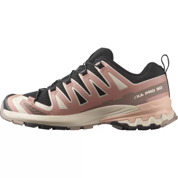  Дамски обувки SALOMON XA PRO 3D V9 W L47882800 ЧЕРНА/ЧЕРНА/МАХАГОНОВА РОЗА 