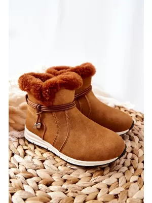 Детски ботуши за сняг BIG STAR BB374058BS CAMEL Big Star Shoes