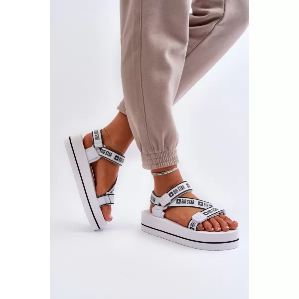 Дамски обувки BIG STAR NN274A526 WHITE Big Star Shoes 