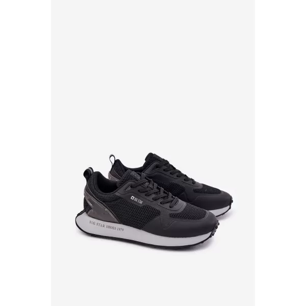  Мъжки кецове BIG STAR RR174361 BLACK Big Star Shoes 