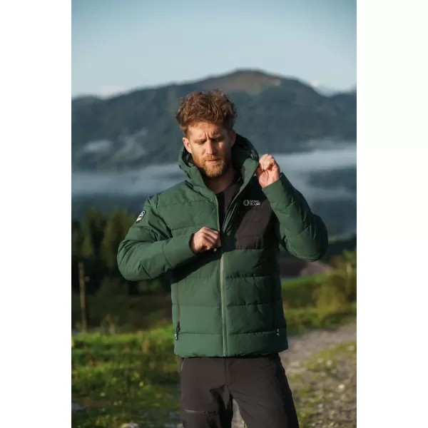  Мъжко зимно яке NORDBLANC BRAMBLE NBWJM8258 ТЪМНО ЗЕЛЕНО 