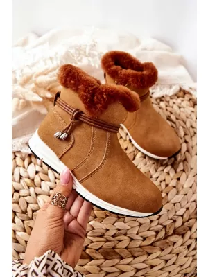 Детски ботуши за сняг BIG STAR BB374058BS CAMEL Big Star Shoes
