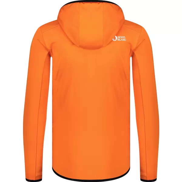  Мъжки суичър powerfleece NORDBLANC BRACKEN NBWFM8286 ОРАНЖЕВО 