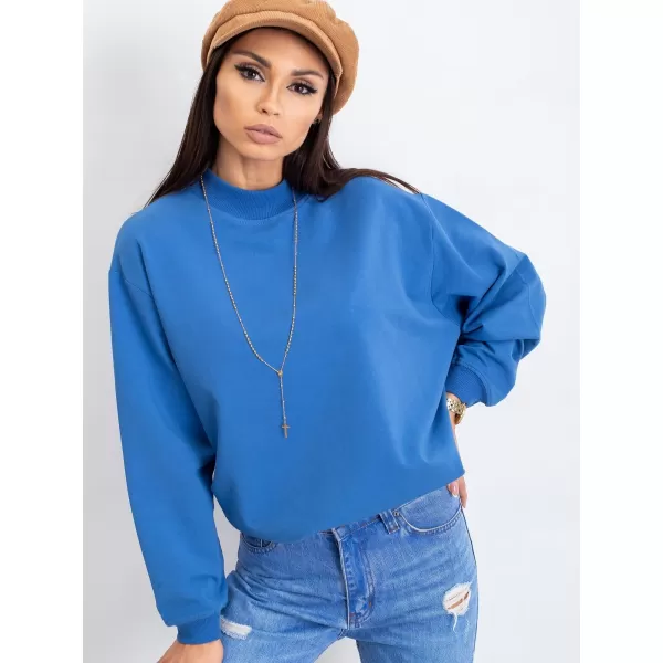  Дамски суичър BASIC FEEL GOOD RV-BL-5185.73P ТЪМНО СИНЬО 