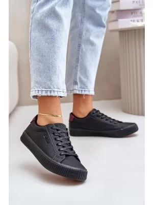 Дамски маратонки BIG STAR OO274A462 BLACK Big Star Shoes