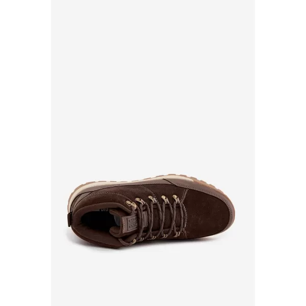  Мъжки обувки BIG STAR SS174263 BROWN/BEIGE Big Star Shoes 