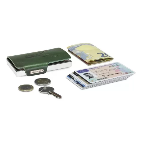  Портфейл MONDRAGHI Silhouette Classic Deer ЗЕЛЕНО 