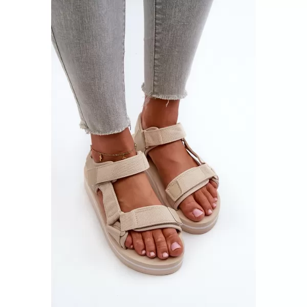  Дамски обувки BIG STAR NN274A535 BEIGE Big Star Shoes 