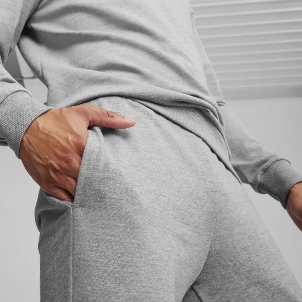  Мъжки панталон PUMA TEAMGOAL CASUALS PANTS 658598_33 СРЕДНО СИВ ПИРЕН/БЯЛ 