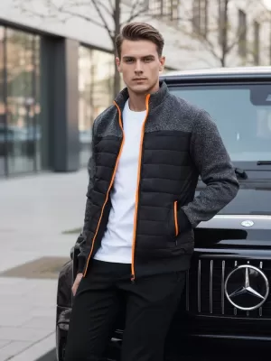 Мъжко яке DSTREET TX4395 ЧЕРЕН