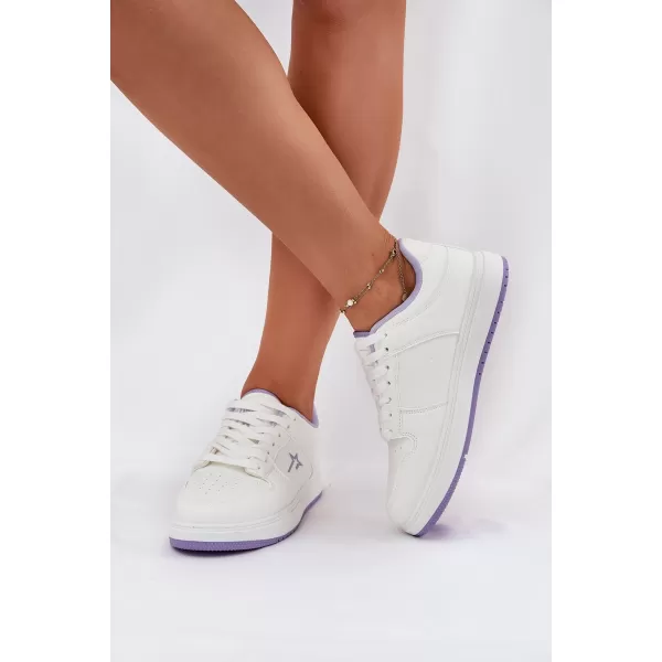  Дамски маратонки BIG STAR RR274A245 WHITE/PURPLE Big Star Shoes 