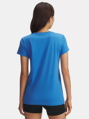 Дамска тениска UNDER ARMOUR UA LOGO SS 1356305-402 СИНЬО