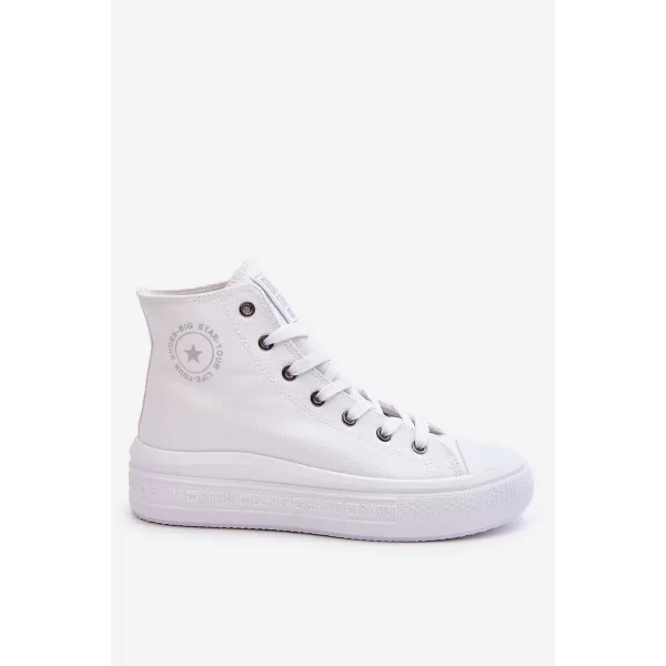  Дамски маратонки BIG STAR LL274A183 WHITE Big Star Shoes 