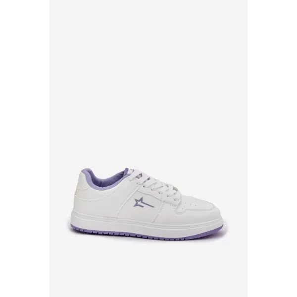  Дамски маратонки BIG STAR RR274A245 WHITE/PURPLE Big Star Shoes 