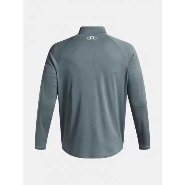  Мъжка тениска UNDER ARMOUR UA TECH TEXTURED 1/2 ZIP 1382797-587 СИНЬО 