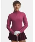 Дамска тениска UNDER ARMOUR UA DRIVE 1/4 ZIP 6003797-659 ЧЕРВЕНО