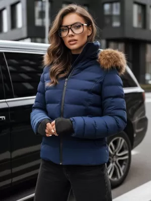 Дамско яке DSTREET TY4039 СИНЬО